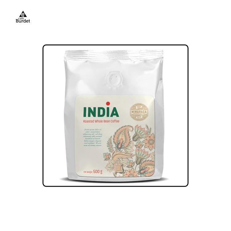 
 В наличии, высокое качество, частная торговая марка Decaf Arabica, цельная кофейная зерна 500 г для продажи  
