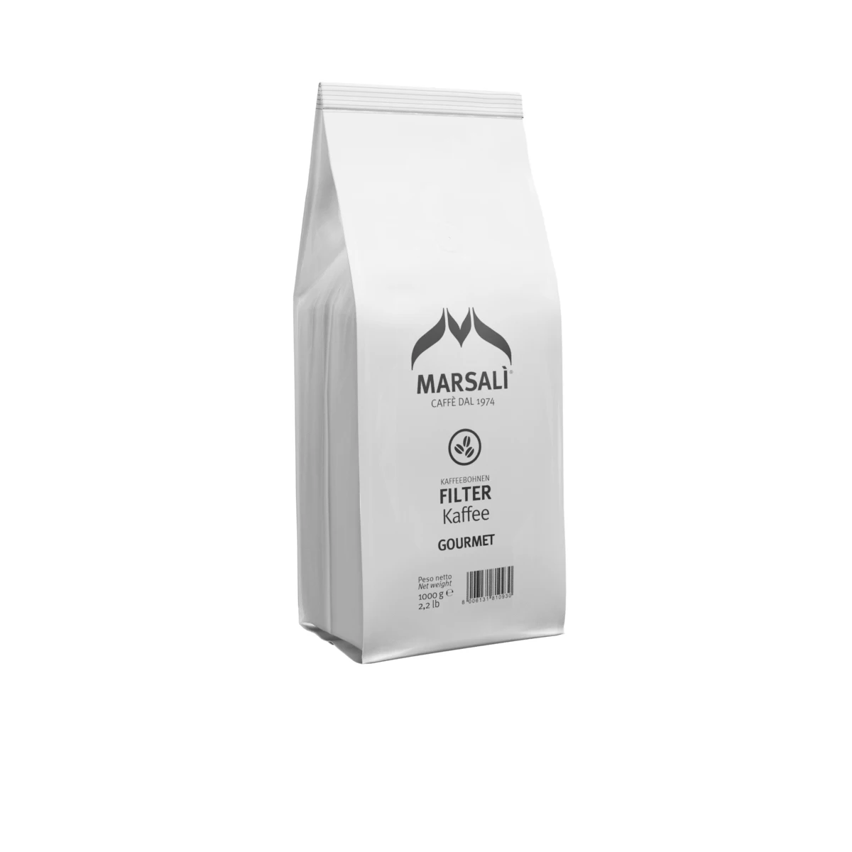 Made in Italy Filter Kaffee Gourmet 100% Arabica 1kg Hot Sale