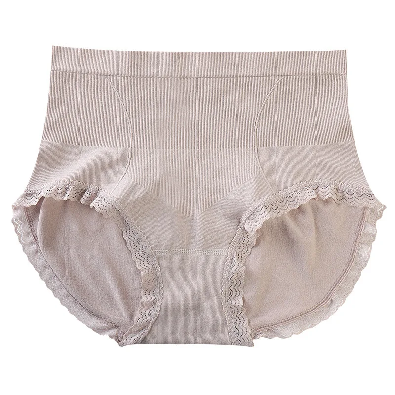 2021 трусики высокого качества с высокой посадкой подтягивающим бедром теплое бесшовное дышащее нижнее белье хлопковое большого