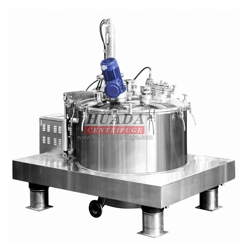 LGZ Vertical Bottom Discharge Scraper Centrifuges used for Sodium carbonate monohydrate