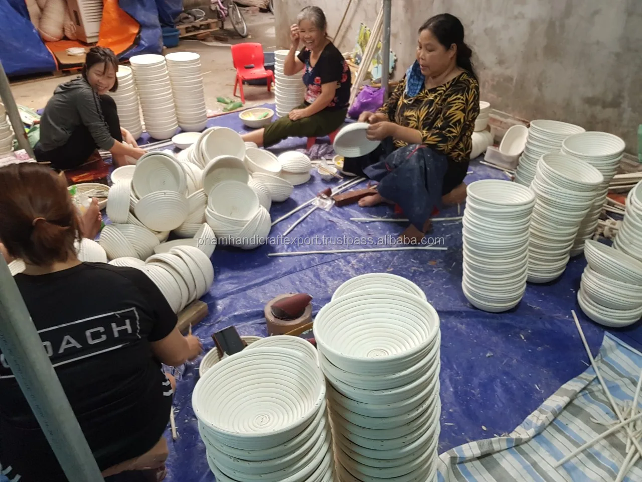  Хит продаж вьетнамская корзина для хлеба со скребком выпечки