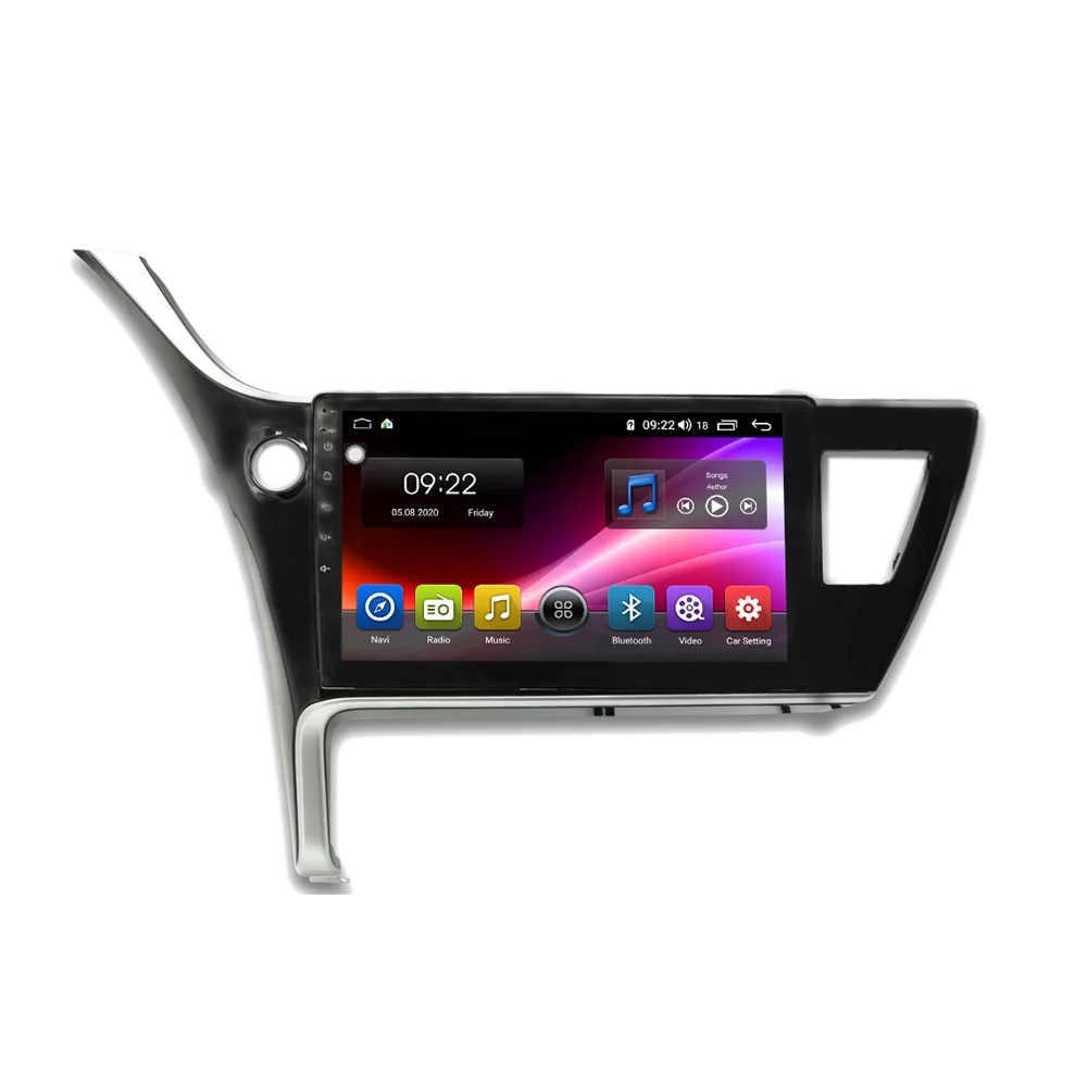 Поставщик IYING беспроводной Carplay для Toyota Corolla 11 2017/2018 10 1 дюймов автомобильное радио мультимедийный видеоплеер навигация GPS DSP Android10