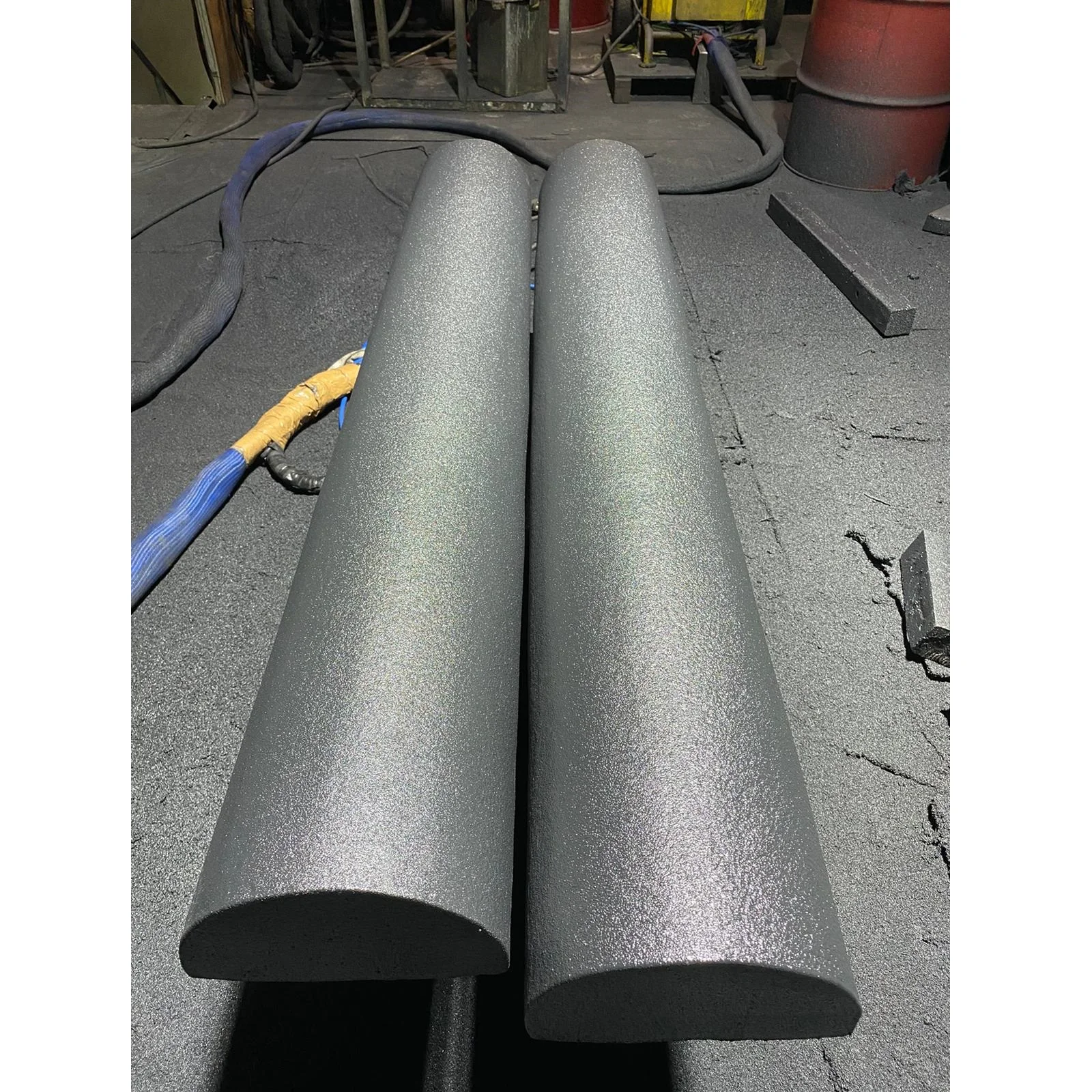 High Flexibility D Shape Side Bumper Floating Dock Pontoon Rubber Fender Full Foam Filled Dock Bumper for Tug and Fishing Boats