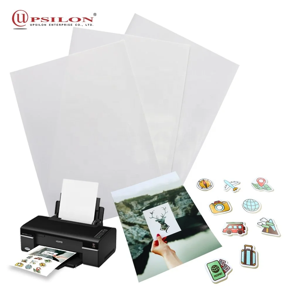 
A4 Blank Logo Label Inkjet Photo Stickers Paper 