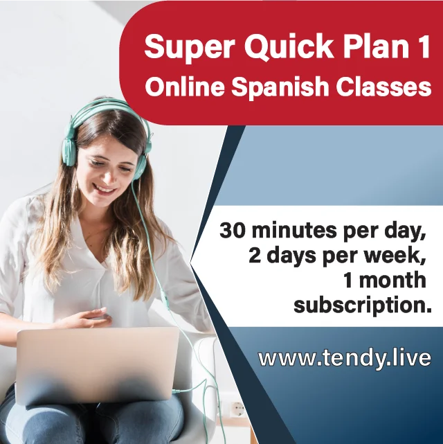 
tendy.live: Online Spanish classes with native-Spanish speaking teachers, ready to teach Spanish. 