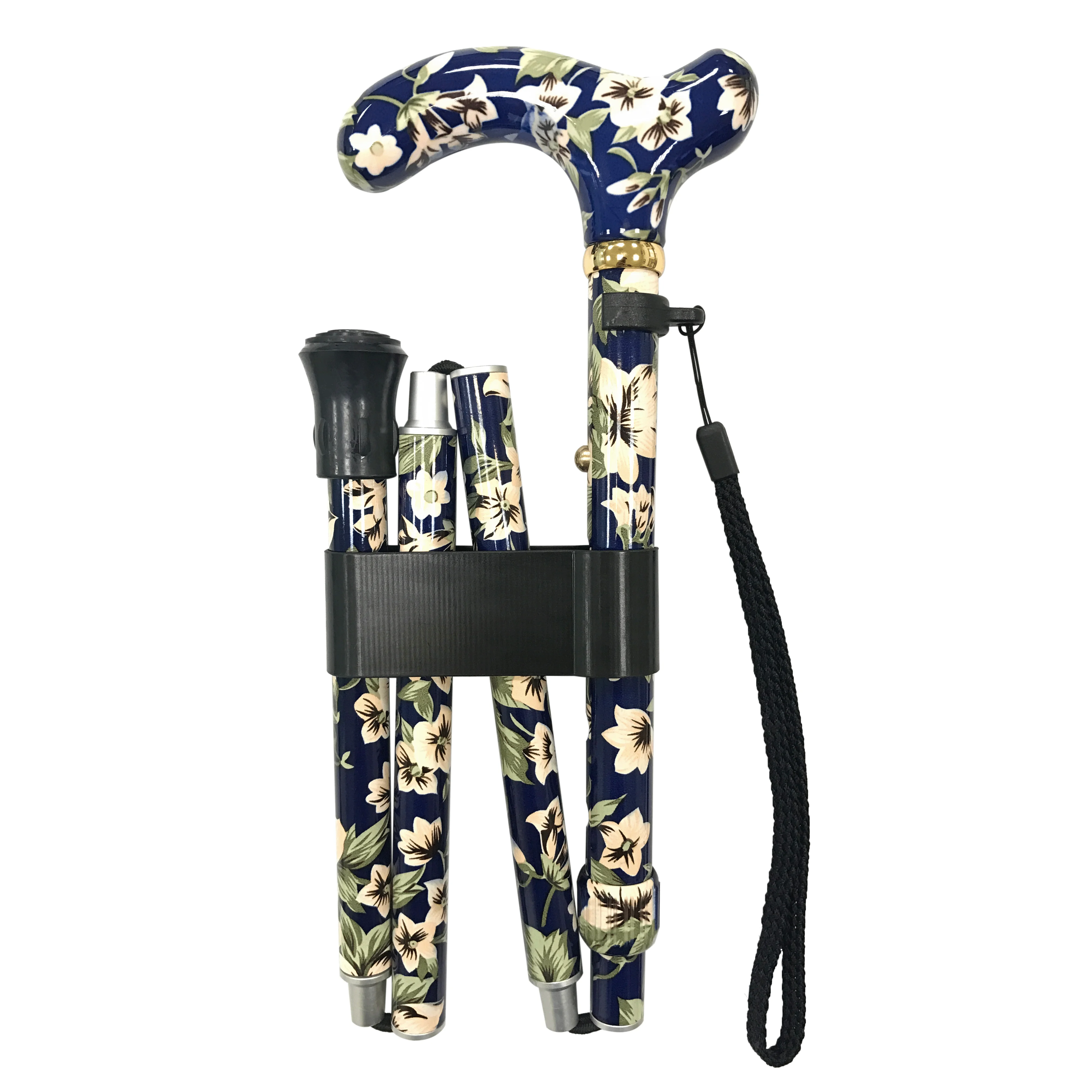 Hiking elderly aluminum convenient walking cane