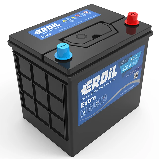 12V 60 Ah D23 Box Model JIS Car Battery For Korean, Japanese and All Asian Vehicles Lead Acid Manufacturer Free Car Battery