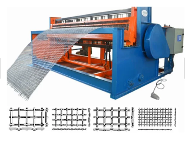 Best crimped wire mesh weaving machine in China