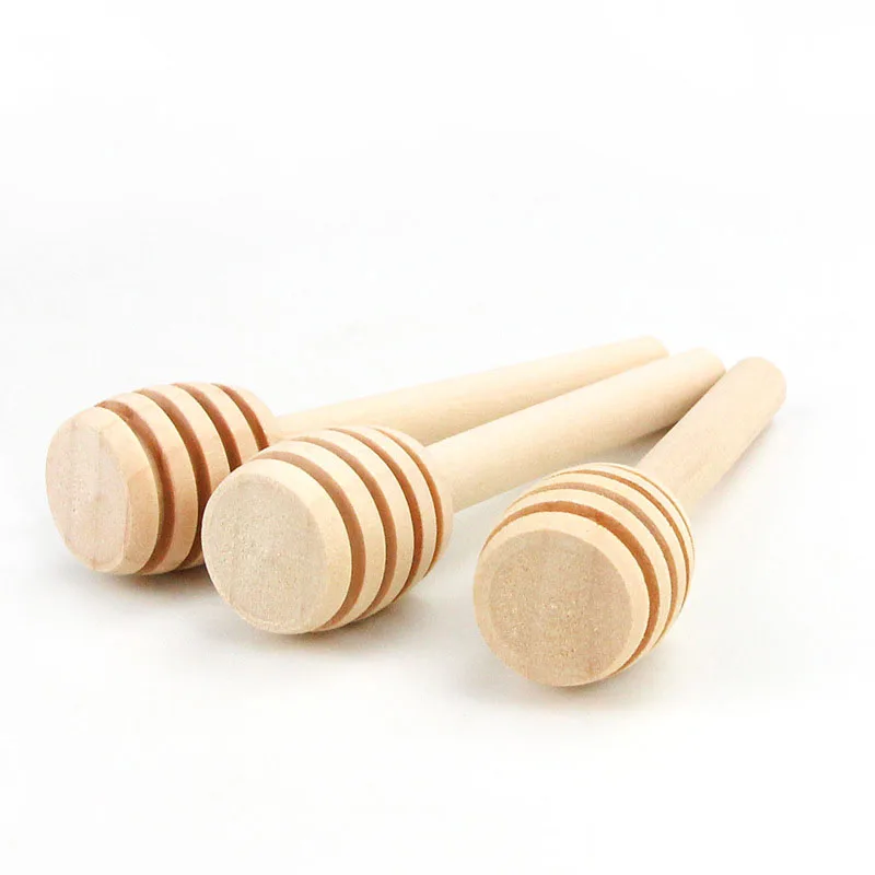 Long Wooden Honey Dipper