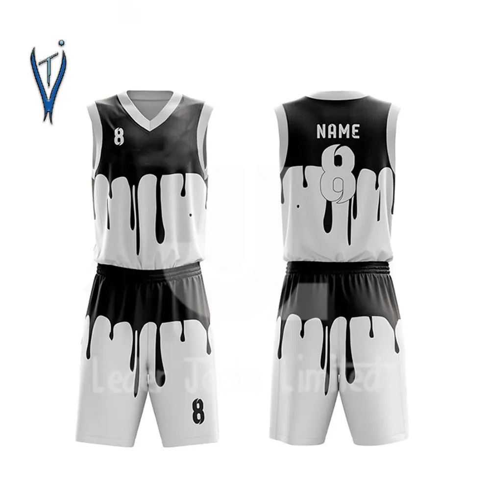 Wholesale New Design Sublimation Basket Ball Uniform