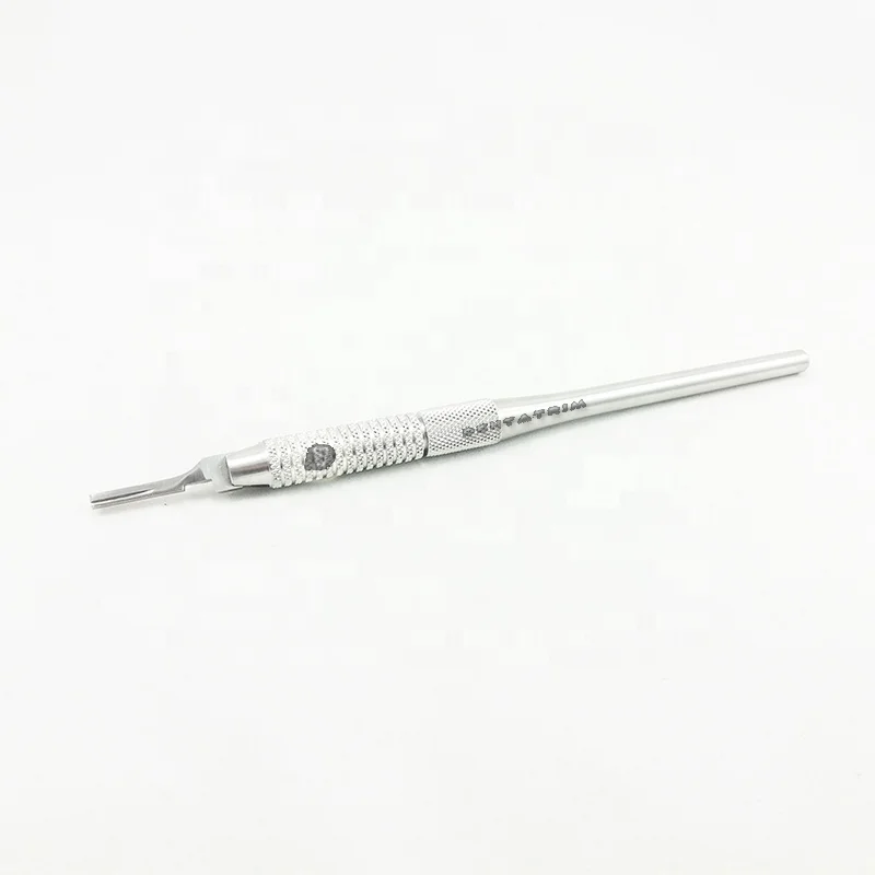 Private Label Dental Surgical Scalpel Handle Adjustable Round Scalpel Handle CE PK 5 Years Dental Surgical Instruments