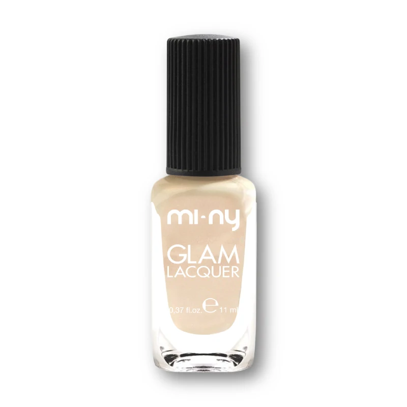 HIGH QUALITY ITALIAN NAIL POLISH - 12 NUANCES OF POWDER COLOR AVAILABLE, EXTRA GLOSSY FORMULATION GLAM COLLECTION SIZE: 11 ml