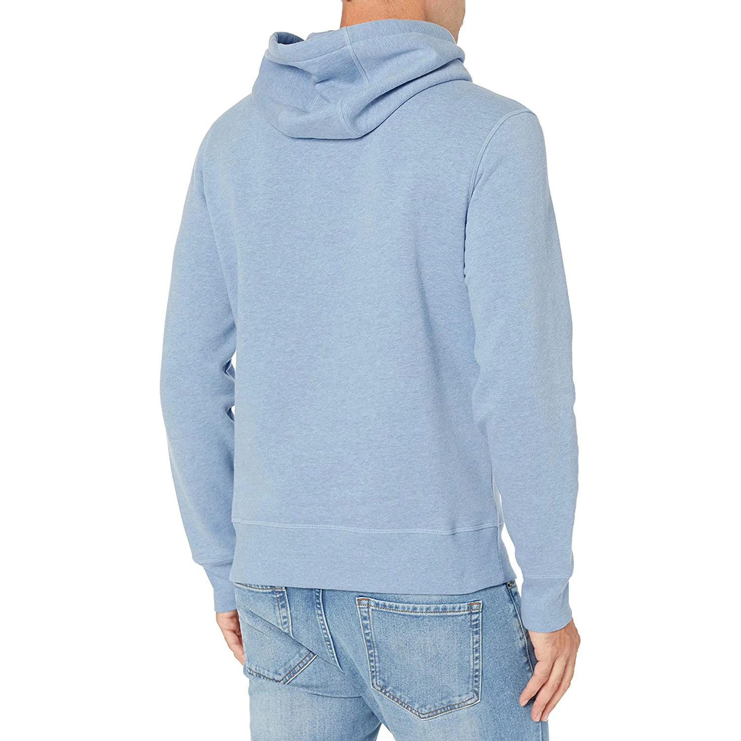 Customized Pullover Embroider Kangaroo Pocket Logo Cotton Wholesale Logo Printed Men Hoodies