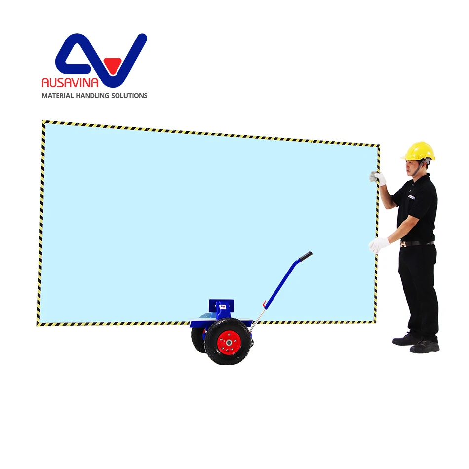 Ausavina self locking trolley for stone to transport stone slab glass granite easily great stone equipment M2-M3-M4