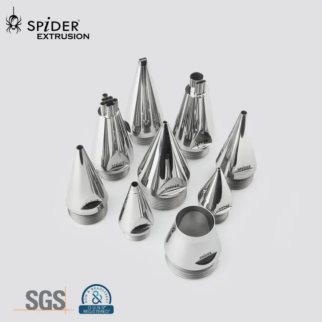 Exact outlet radius & concentricity plastic cable extrusion tooling