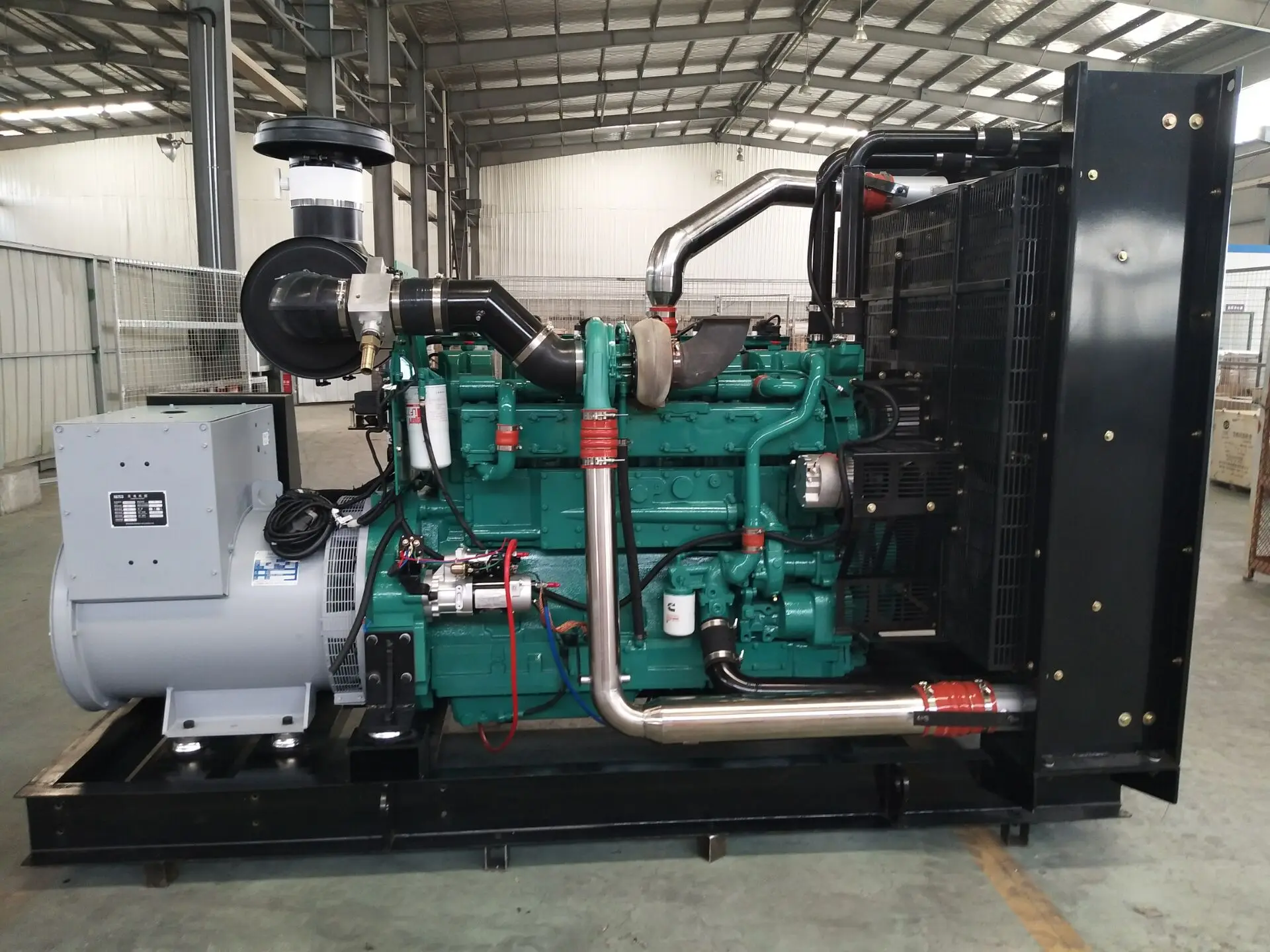 200kw natural gas generator gas turbine generators 200 kw 250kva lpg/cng gas generator China factory price