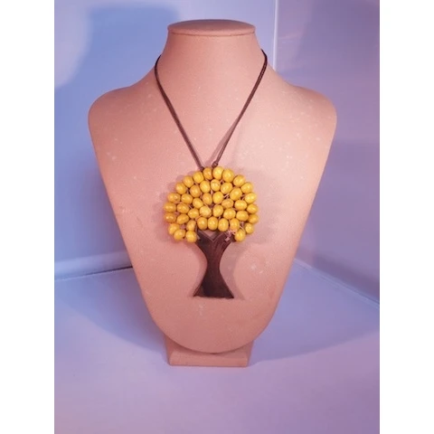 Wooden Jewelry Tree Necklace