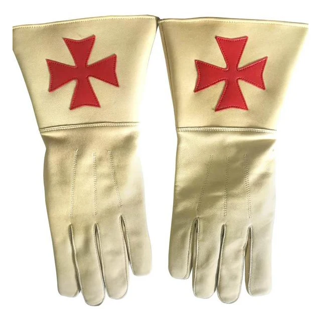 Высокое качество оптом масонские х/б перчатки | Масонские регалии хлопчатобумажные