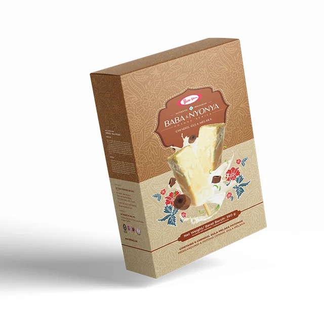  Мгновенный ледяной десерт Potong Baba nyония-Cendol Gula Melaka (360 г X 16 коробка) из малайзии