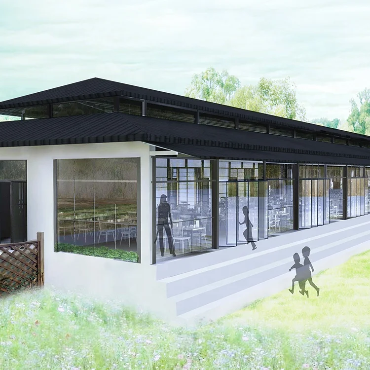 Modular school, houses, offices, hotels and resorts with good aesthetics, durability and high price ratio