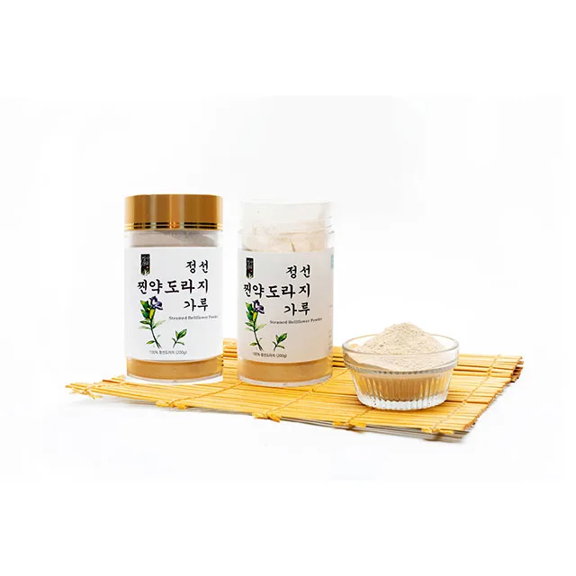Jeongseon balloon flower root powder Steamed with a simple drying method Edible product increases medicinal properties (1600209017037)