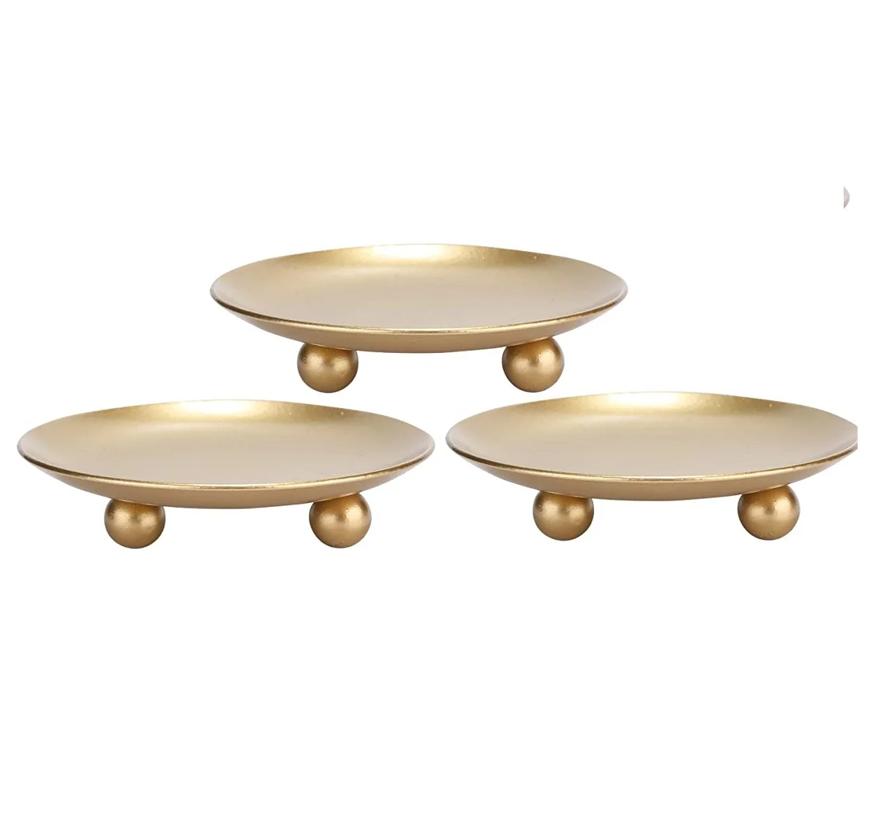 Fully Brass Charcoal Smart Incense Burner Best Indoor Room Fragrance Design Metal Incense Holder Painted Gold and white Combo