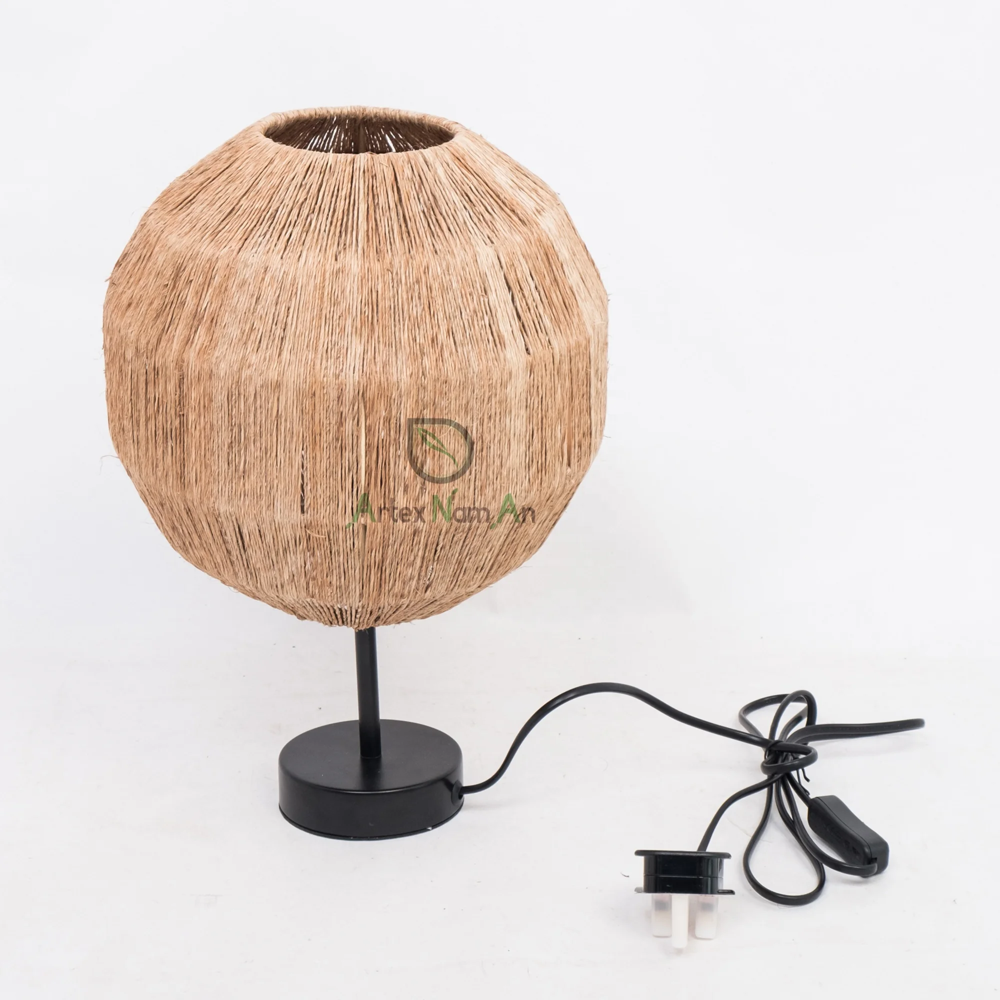 Artex Nam An jute modern table lamp also woven handmade lamp for home decor