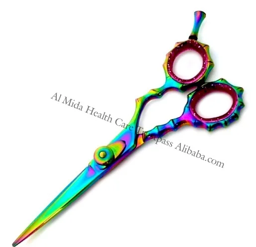 Hair Scissors Heart Design