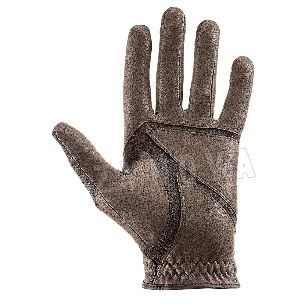 
Latest Custom Design Leather Horse Riding Gloves 
