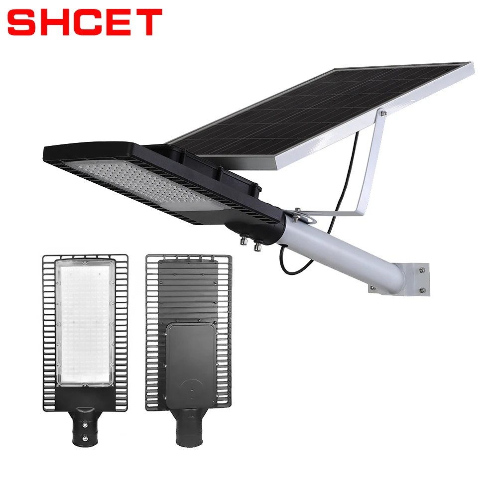 Уличные светодиодные уличные фонари на солнечной батарее 30 Вт 60 120 150 от SHCET