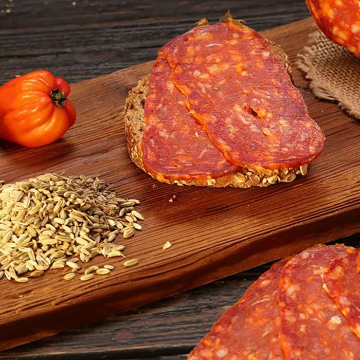 Top calabrian product quality Italian Sausage salami 350g for dinner