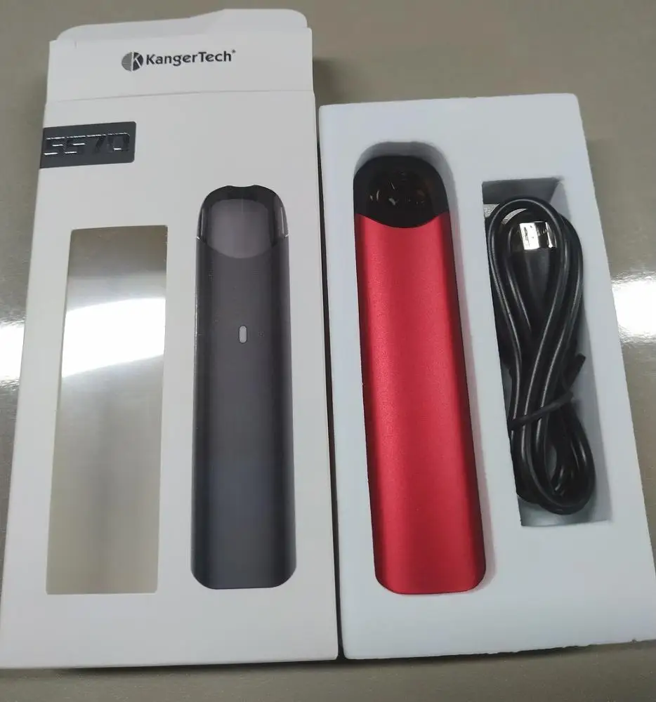 Новый одноразовый картридж Kangertech емкостью 1 5 мл одноразовая Закрытая электронная сигарета от производителя