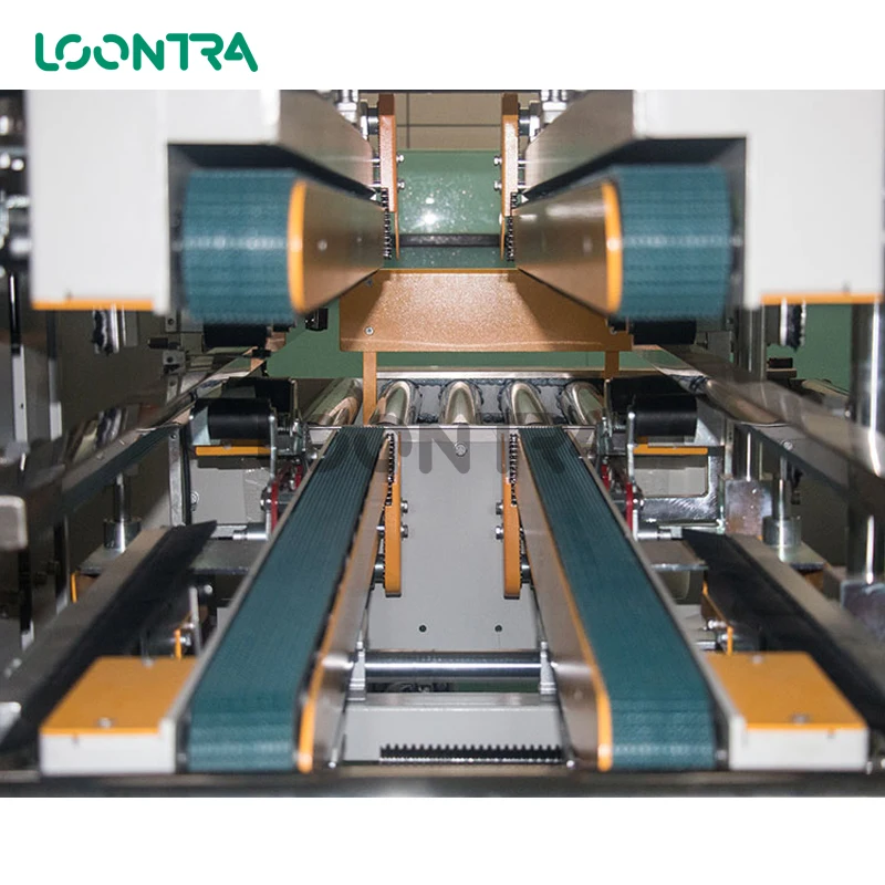 Latest technology auto four sided carton packing machine automatic sealer