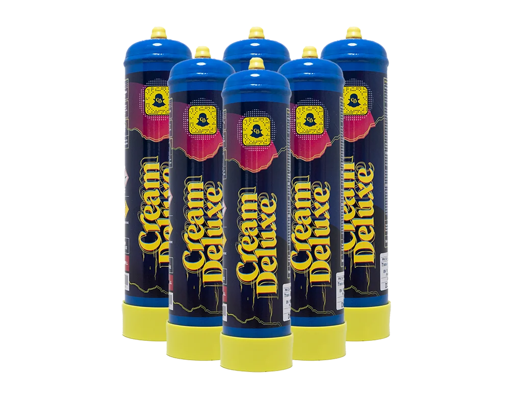 Buy Wholesale Price Bulk Supplier of Cream Deluxe Whipped Cream Chargers from Authorized Manufacturer