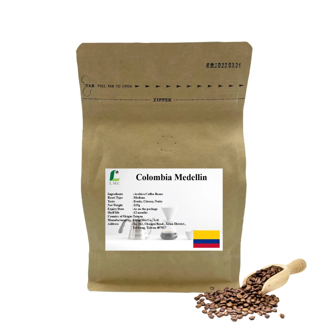 LMC, тайваньский поставщик, высокое качество, Свежие обжаренные кофейные зерна из Колумбии