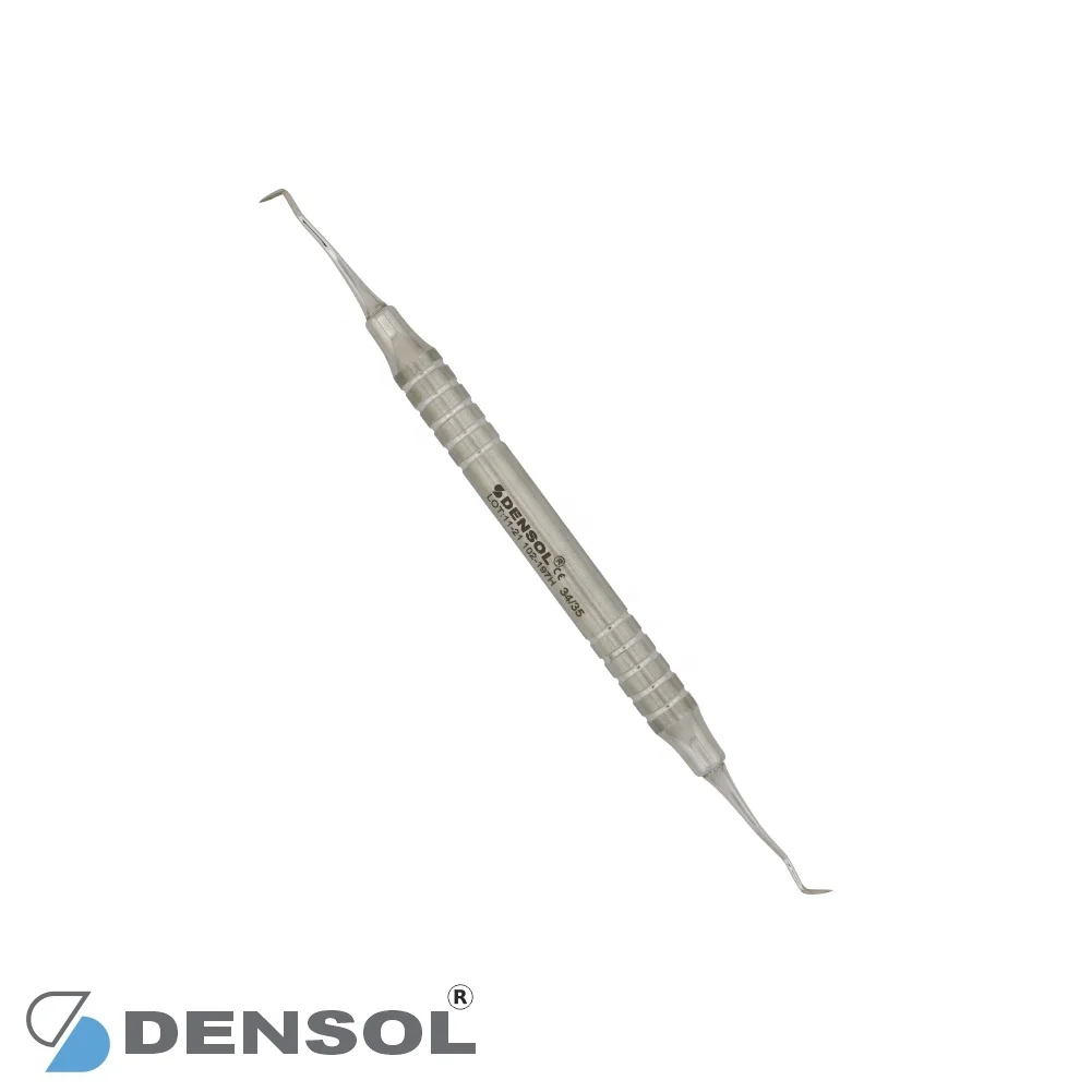 Dental Examination Sickle Scaler With Hollow Handle 10mm Dental Surgical Scaling Tool