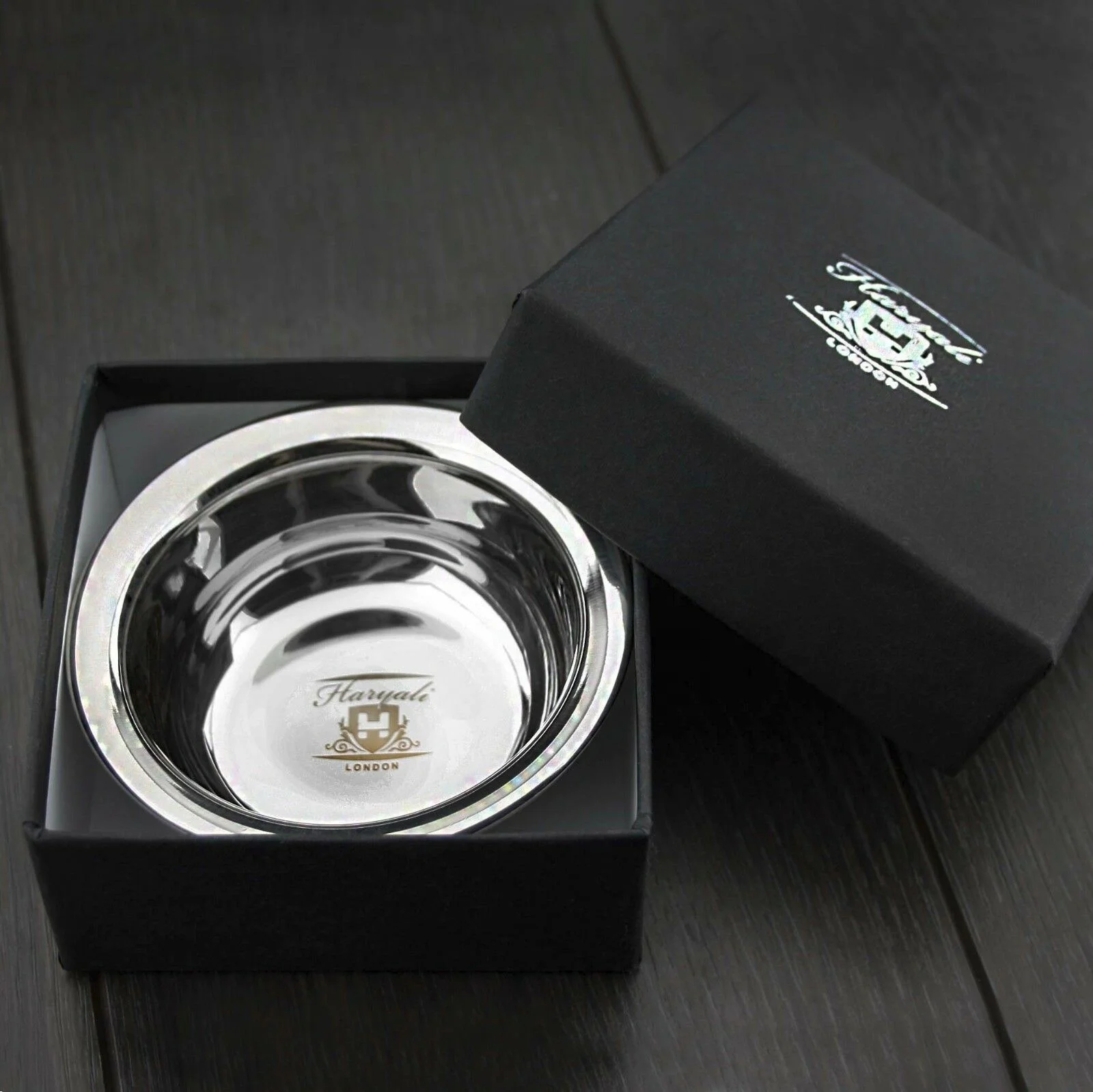
High Grade German Stainless Steel Polished Shaving Soap Bowl 
