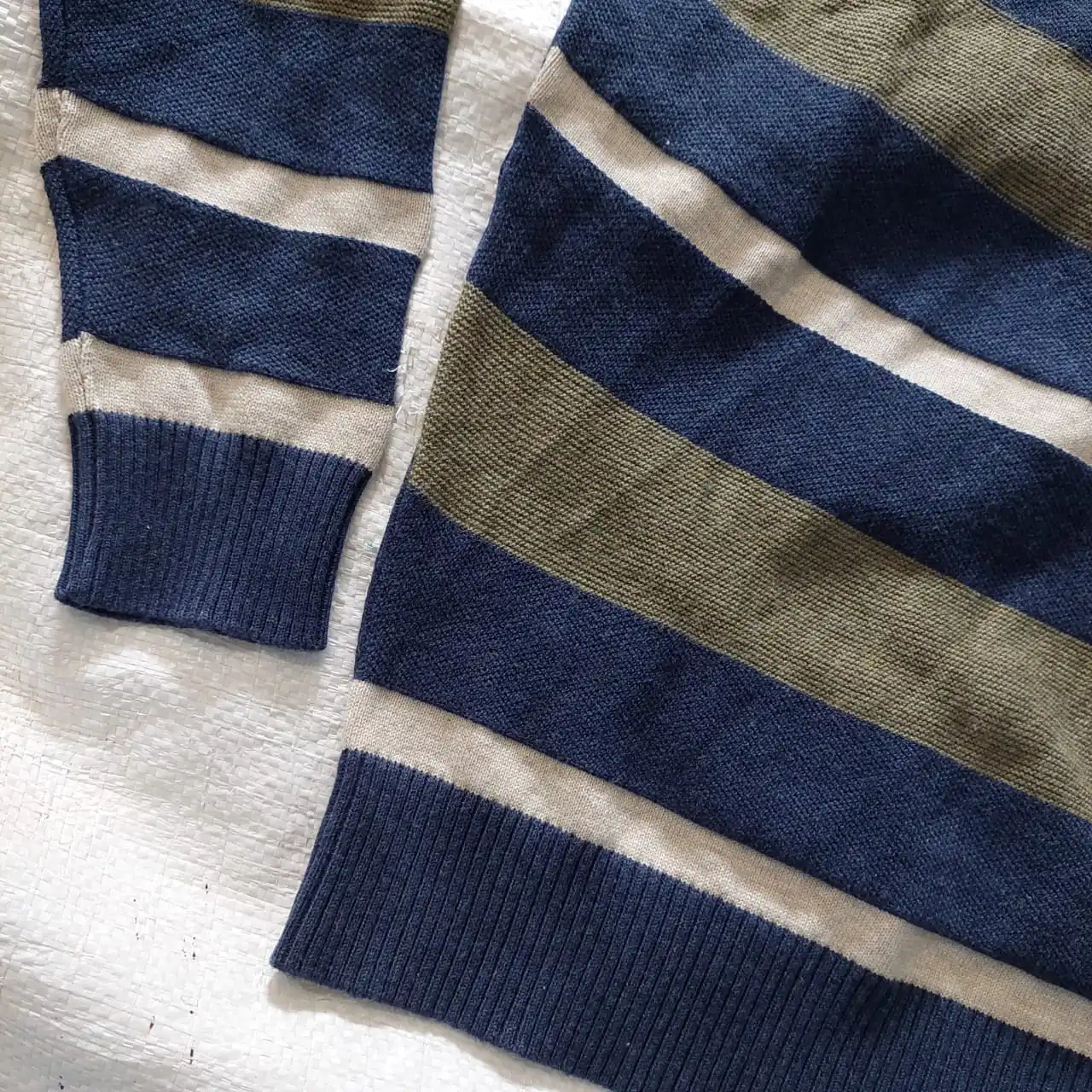 High End Brand Authentic Label Mens Round Neck Pull Over Sweater Bangladesh Garments Surplus Stock Lot