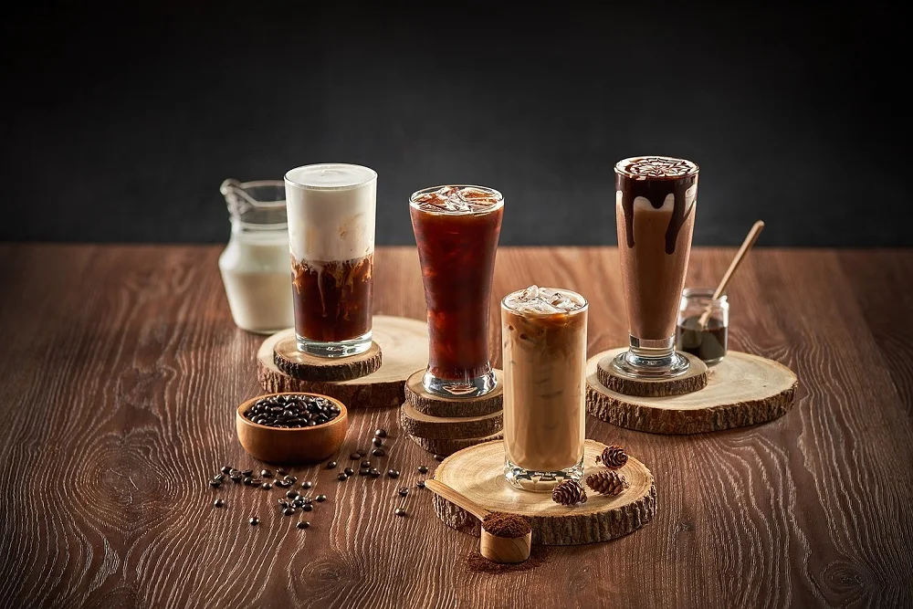 Темные жареные кофейные зерна AROMA Arabica 250 г из Таиланда