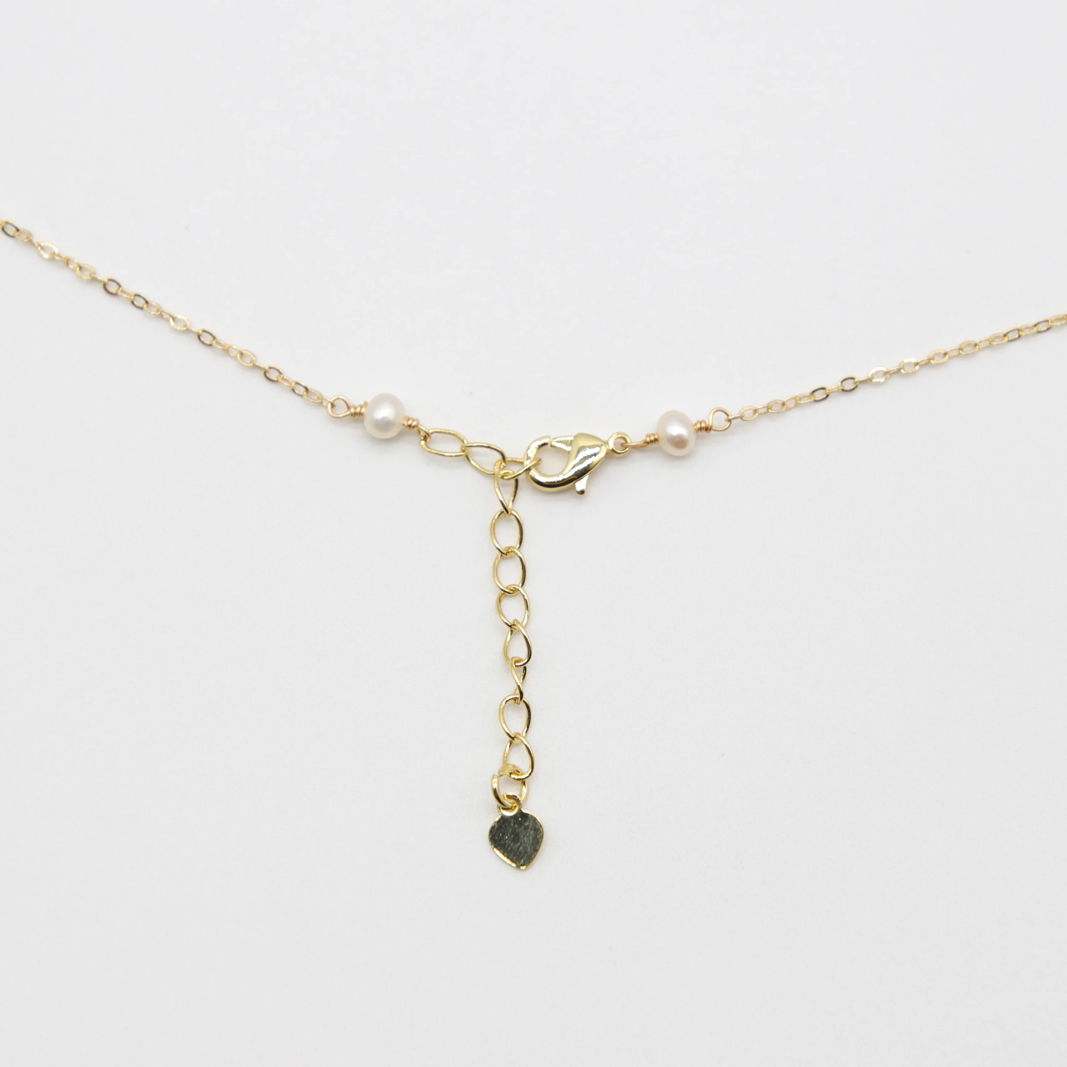 2020 modern handmade freshwater pearl necklace fashion  gold plated pearl necklace