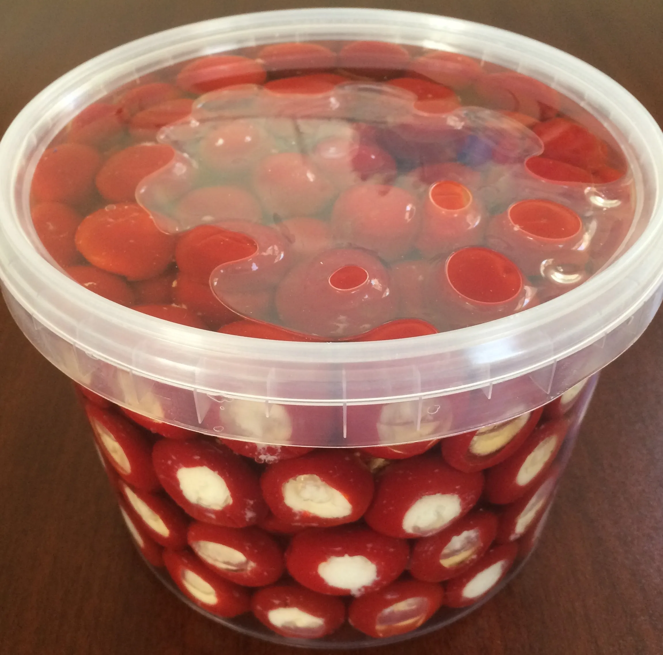 
Peppers Stuffed with Cheese 