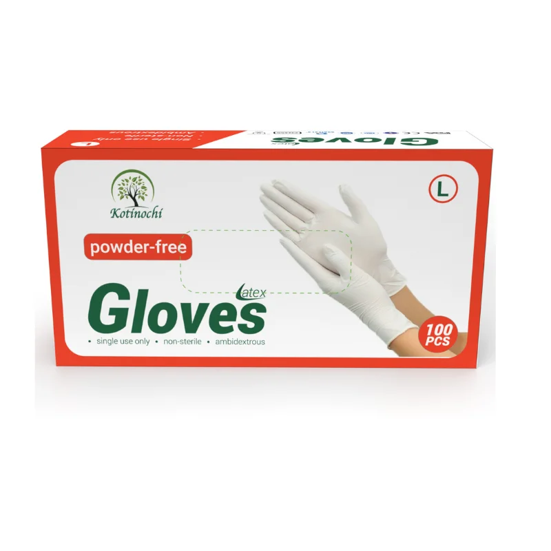 Nitrile Examination Rubber g.l.o.v.e.s in Vietnam Kotinochi Brand/ Latex Powder free and Powdered