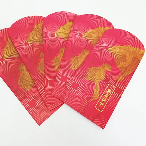 Malaysia Customized Design Red Packet / Packet Custom Printing Ang Pao for Chinese New Year or Any Festivals