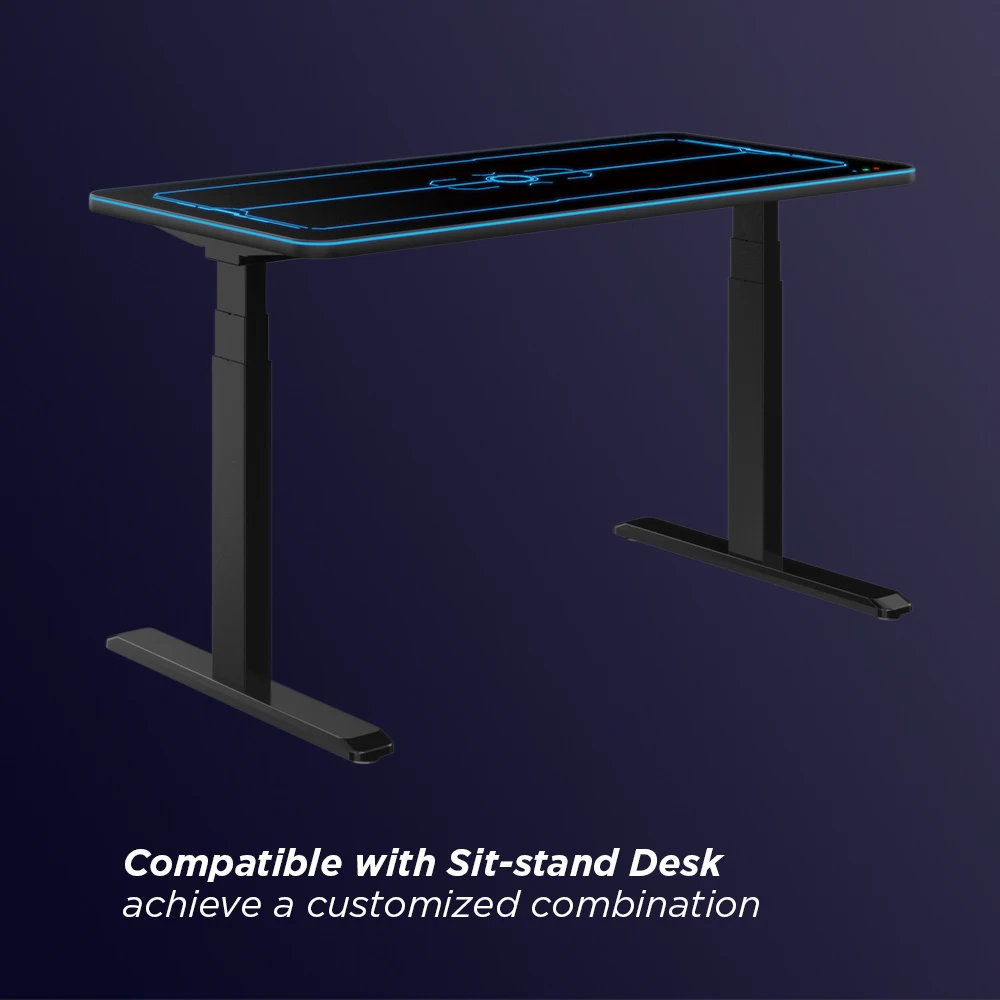 Сенсорный экран RGB Освещение игровой стол настольный большой размер