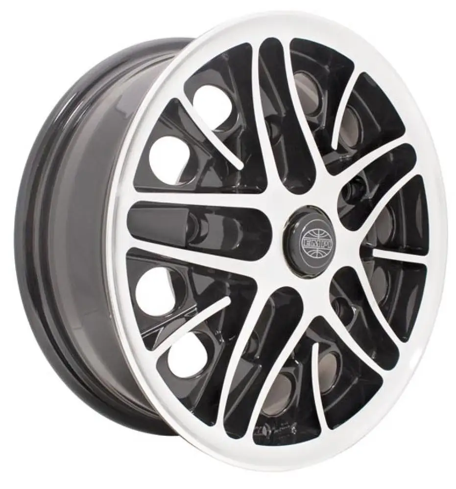 
Ribs 15X5.5 5X205 EMPI 10-1120 EMPI RAIDER WHEEL FORRebel Wheel VW Bug Ghia Bus Thing T3 10-1raider HQ WB rim barrels 