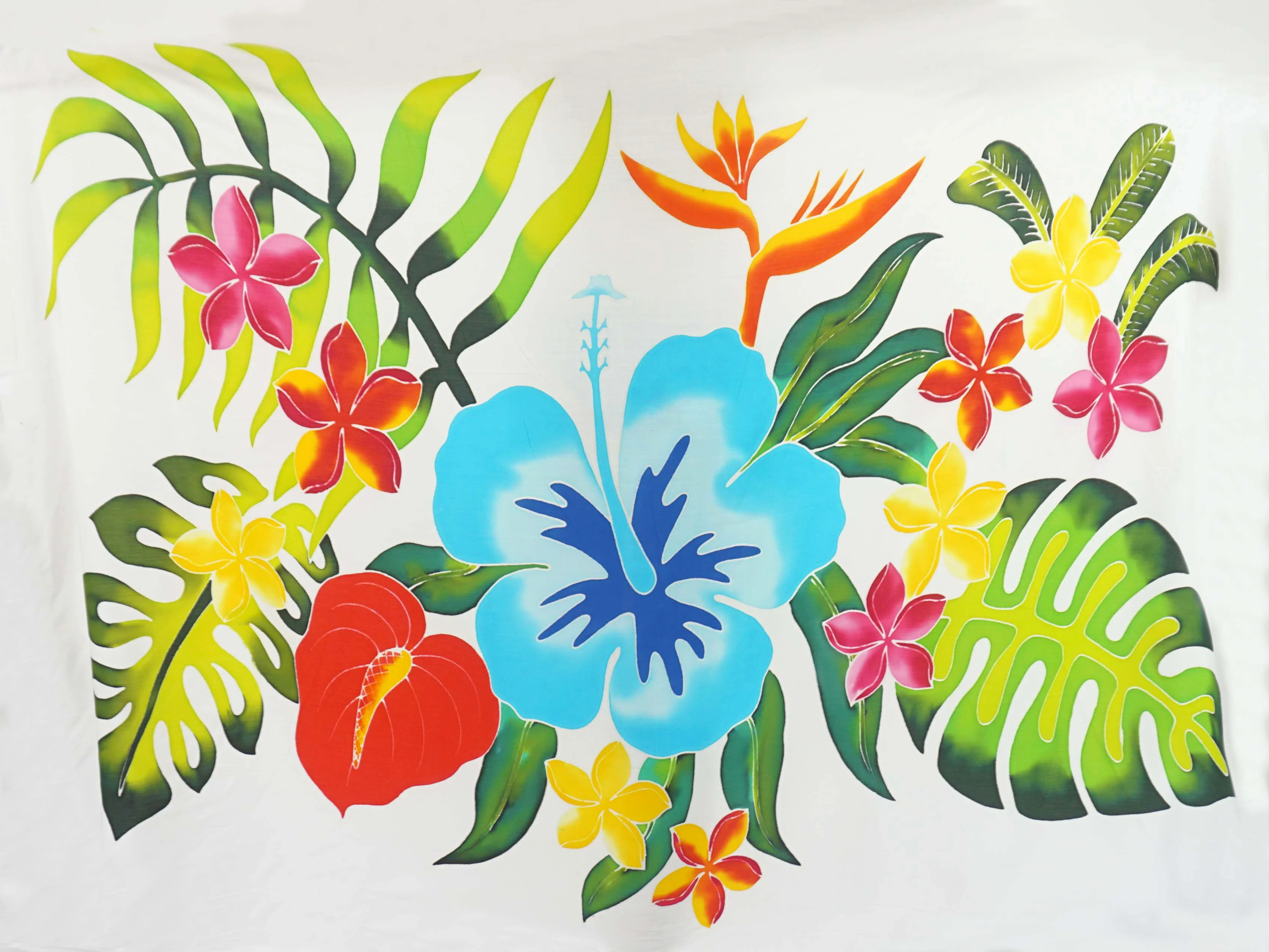 Ручная роспись в гавайском стиле саронг Парео 100% высочайшего качества из искусственного шёлка, продажа по оптовым ценам; Принт Пляжная накидка HP013-006R1