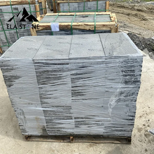 Split Hotel Villa Apartment Building Garden Modern traditional rustic lava stone from Vietnam factory