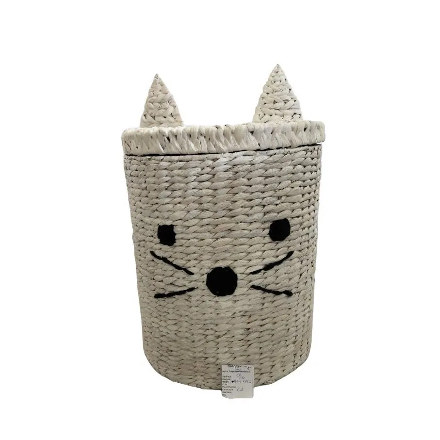 Vietnam Manufacture Kids Basket- Sustainable Hyacinth Storage Eco-Firendly Nursery Basket for Home Decor - OEM ODM