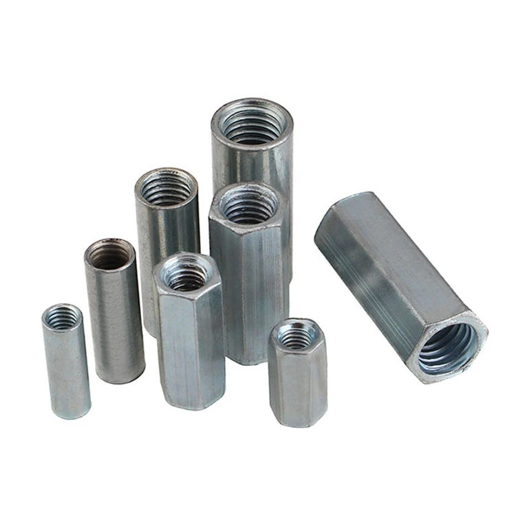 Carbon Steel Galvanized DIN6334 Long Hex Coupling Nuts