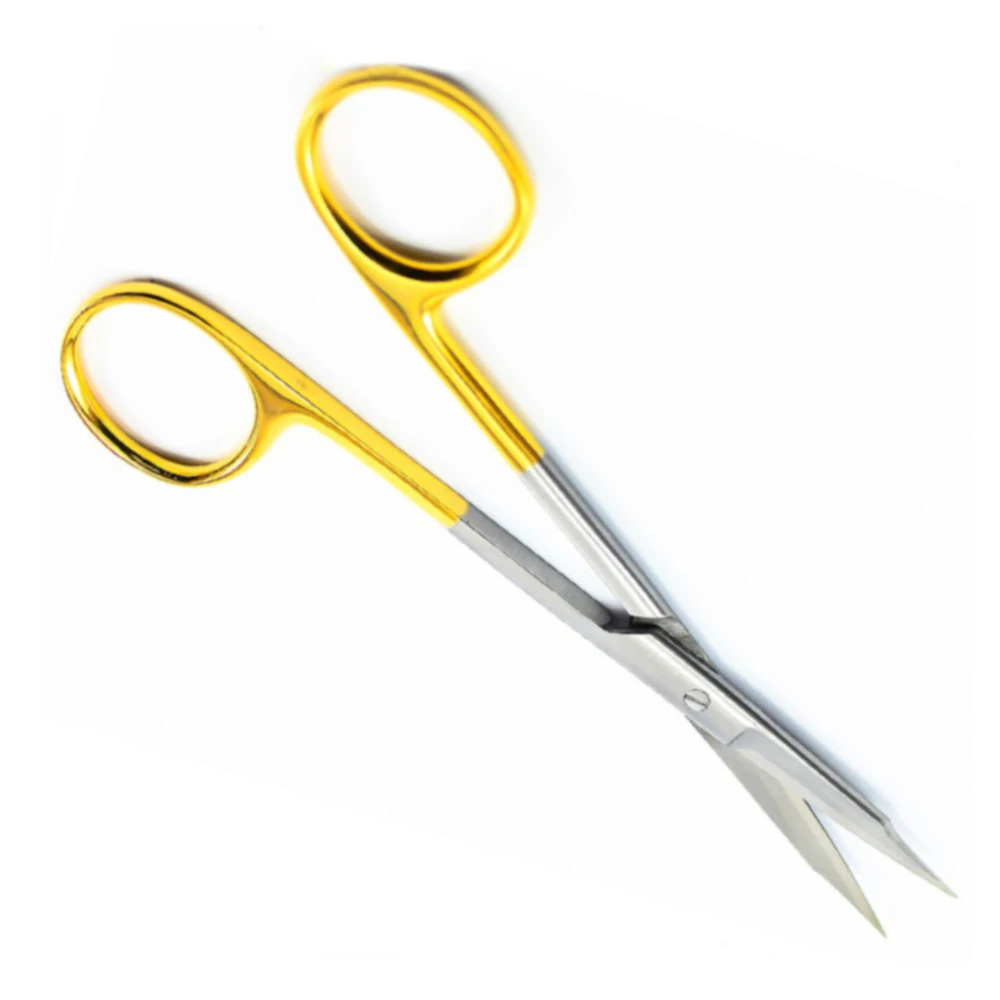 Тонкие Хирургические Ножницы Iris прямые/Изогнутые тупые острые Профессиональный пакистанский производитель